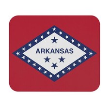 State Pride Mouse Pad, Arkansas Edition, Flag Enthusiast Desk Accessory picture
