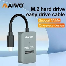 MAIWO M.2 NVMe SSD Enclosure USB C 10Gbps PCIe SSD Case 2230 2242 2260 2280 picture