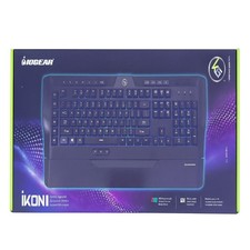 IOGEAR KALIBER GAMING IKON II GAMING KEYBOARD, MACRO KEYS & DEDICATED MEDIA CONT picture