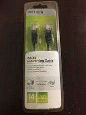 Belkin CAT5e Network Ethernet Cable 14ft Snagless Design picture
