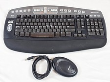 Microsoft 1011 Wireless Desktop Elite Keyboard w/ Dongle Receiver  picture