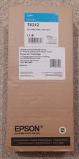 09-2021 New Genuine Epson T8242 Cyan 350ml Ink For SC-P9000/8000/7000/6000 picture