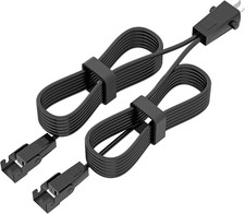 6.5 Feet 2 Pin Splitter Lead Y Power Cable for Electric Recliner and Lift picture