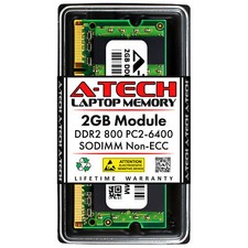 2GB DDR2 PC2-6400 SODIMM (Replacement for G.Skill F2-6400CL5S-2GBSQ) Memory RAM picture