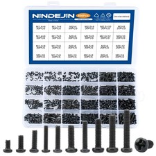 NINDEJIN 650 Pcs Laptop Screw Kit, Replacement Computer Notebook Miniature Screw picture