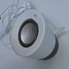 Logitech Z50 Wired Computer Speaker 1.0 Channel Cylindrical White/Black Type A picture