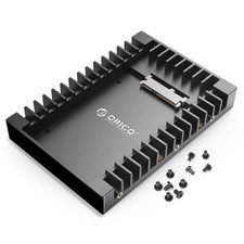 2.5 3.5 Hard Drive Adapter Mounting Bracket Caddy Tray for 7, 9.5, 12.5mm 2.5 picture
