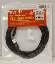 QVS Type-A to Type-B USB 2.0 High-Speed Data Cable, 15FT picture