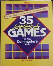35 Amazing Games for Your Commodore 64 by John Mihalik (1984) picture