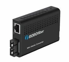 Singlemode Fast Ethernet fiber media converter 20Km, SC 1310nm, LFC-100-SC020 picture