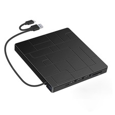 Mobile DVD burner Laptop multi-function, external optical drive 8 in 1 picture