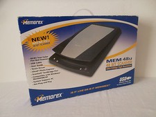 Memorex MEM48U Ultra-slim Flatbed 48-Bit True Color USB Scanner 600x1200dpi NEW picture