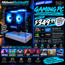 Gaming PC Intel AMD NVIDIA RTX GTX AMD GRAPHICS Win11 wifi bluetooth SSD Custom picture