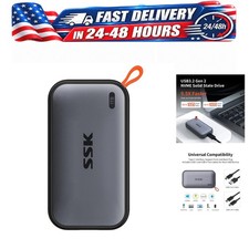 SSK Portable SSD 1TB External Solid State Drive USB C 1050MB/s picture