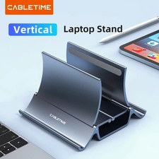 Vertical Laptop Stand CABLETIME for MacBook Surface iPad Tablet,Heat Dissipation picture