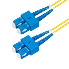 StarTech SMDOS2SCSC3M 9Ft SC/SC OS2 Single Mode Fiber Optic LSZH Jumper Cable picture