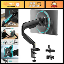 Adjustable Gas Spring Monitor Arm for 17-32