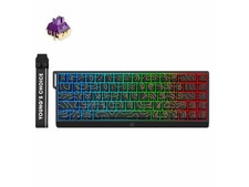 MCHOSE Ace 68 Hall Effect Magnetic Switch Gaming Keyboard - Black Topographic picture