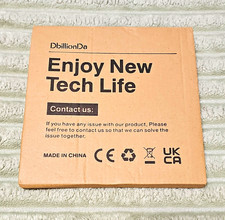 DbillionDa Cat 8 RJ-45 to RJ-45 Ethernet Cable 15 ft Black Gold Plated picture