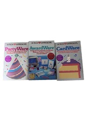 Vintage Hi Tech Expressions Atari Commodore Lot PartyWare AwardWare CardWare picture