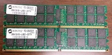 4GB WINTEC SERVER RAM 2x 2GB PC2-3200/2G/E/R 39941341B-L/802-02774 picture