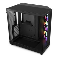 NZXT H6 Flow RGB Mid-Tower Case with 3 Fans Panoramic Glass CC-H61FB-R1 picture