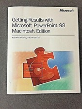 Vintage 1998 Macintosh Edition: Getting Results with Microsoft Powerpoint pbk picture