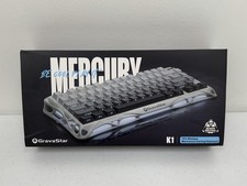 Gravastar Mercury K1 Gradient White Gaming Keyboard, Aluminum Alloy picture