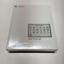 Vintage Apple HyperCard M0556 Macintosh Software 1987 Factory Sealed NEW NOS picture