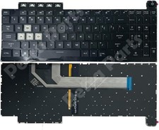 US Layout Backlit Keyboard for ASUS TUF Gaming 8 F15 FX506 FA506 FA506II FX506H picture