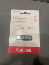 SanDisk Phone Drive Flip 256GB Two In One USB A Apple iPhone LIGHTNING picture