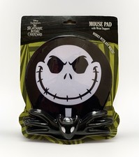 NEW Disney JACK SKELLINGTON Squishy Memory Foam Mouse Pad w/Wrist Support picture