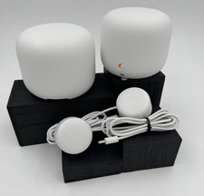Google Nest Wifi H2D Router H2E Point Snow White OEM Adapters Tested picture