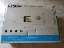 NEW NETGEAR N300 WIRELESS PCI ADAPTER WN311B, Open Box picture