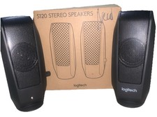 New Logitech S120 Desktop Speaker System (980-000012) - Black for PC or Mac picture