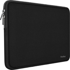 14 Inch Neoprene Laptop Sleeve Case, Durable Carrying Bag for HP, Lenovo, Asus picture