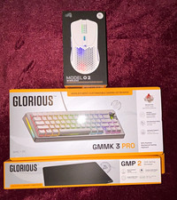 Glorious GMMK 3 Pro 65%+ Glorious model o2+GMP 2XL mousepad bundle picture