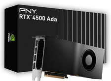 PNY NVIDIA RTX 4500 Ada Generation 24GB GDDR6 PCI Express 4.0 VCNRTX4500ADA-PB picture