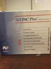 $1995 Brand New ACCPAC Plus Accounting Companion Product French Language picture