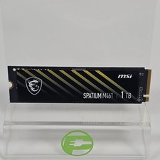 MSi 2280mm Spatium M461 1TB M.2 NVMe Gen 4.0 x 4 SSD picture