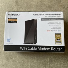 NETGEAR AC1750 WiFi Cable Modem Router C6300 | DOCSIS 3.0 Xfinity Spectrum Cox picture