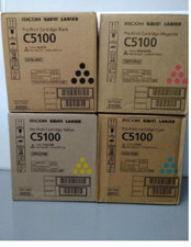 Genuine Ricoh C5100 Toner Set- 828350, 828351, 828352, 828353 (CYMK) picture