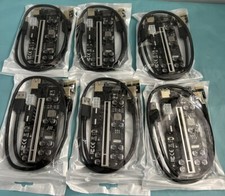 Mailiya V009s Pro PCIe Riser, GPU Riser Card for Crypto Mining ETH(6 Pack) picture