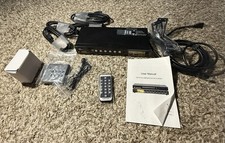 CKLau 6 Port Rack Mount HDMI KVM Switch Dual Monitor 4K60Hz with Audio, 2 pcs US picture