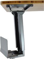 CPU2 Adjustable Under Desk Mount, 360⁰ Swivel Steel CPU Holder PC Holder picture