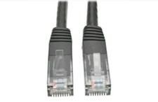 Cat6 Gigabit Molded Patch Cable (RJ45 M/M), Black, 25 ft picture