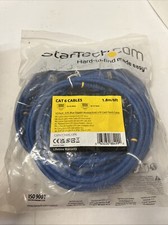 StarTech 6ft RJ-45 M/M Cat6 Molded Patch Cable Blue 10 Pack C6PATCH6BL10PK picture