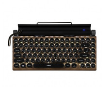 ABKO TW1867 Retro Mechanical Bluetooth Gaming Keyboard picture