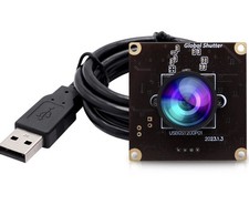 ELP-USBGS1200P01-H120 AR0234 Global Shutter USB Camera 1200P 120° UVC Module picture