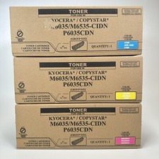Kyocera/Copystar Compatible Cyan, Yellow, Mag, Toner M6035, M6535-CIDN, P6035CDN picture